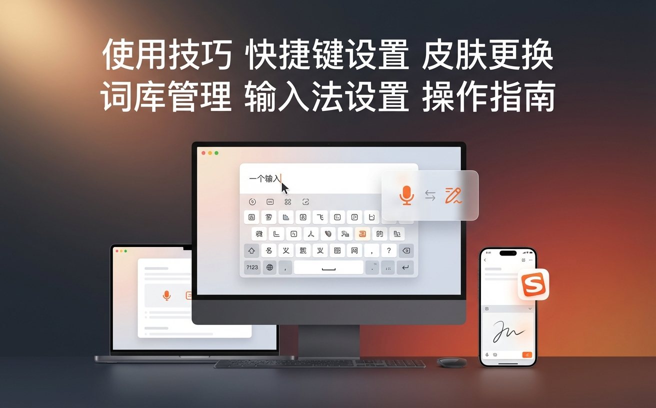 搜狗输入法语音输入与特殊符号面板